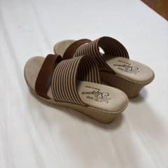 ISLAND SLIPPER ウェッジソール サンダル ブラウン　ハワイのサムネイル