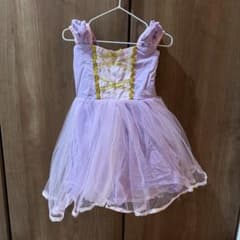 キッズ プリンセスドレス パープル（ラプンツェル風）のサムネイル