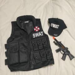 大人用　SWAT ハロウィン 仮装 衣装のサムネイル