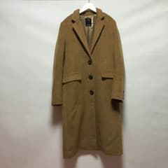 AZUL by moussy キャメル チェスターコート M ロング お値下げ！のサムネイル