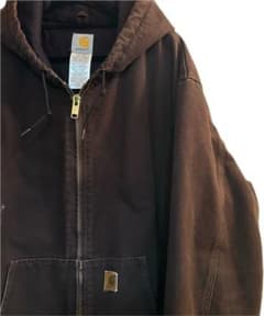 Carhartt ダックアクティブパーカー　茶XL 古着のサムネイル