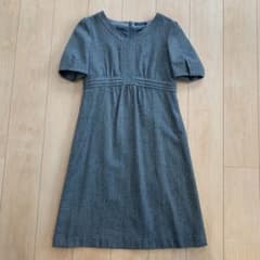 美品　ニューヨーカーのワンピース　カシミヤ混　11号のサムネイル