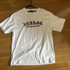 XLARGE ロゴプリント Tシャツ ホワイト Lサイズのサムネイル