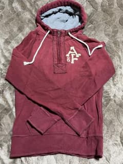 Abercrombie & Fitch バーガンディ パーカー Mのサムネイル