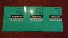 SUBARU Impreza 整備要領書 3冊セットのサムネイル