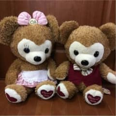 新品未使用 ぬいぐるみ クラシカルキュートベア カフェ 特大 くま ペアセット 新品未使用 ぬいぐるみ クラシカルキュートベア カフェ 特大 くま ペア