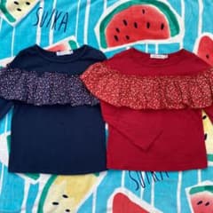 ☆双子☆ フリルトップス2着セットのサムネイル