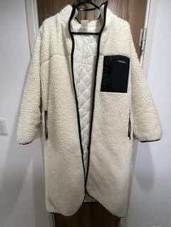 ニコアンド　ボアロングコートのサムネイル