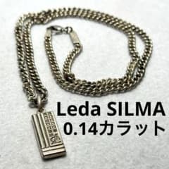 Leda SILMA レダシルマ ネックレス 0.14ct ダイヤ - メルカリ