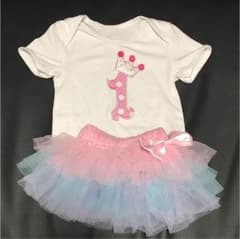 1歳誕生日ロンパースのサムネイル