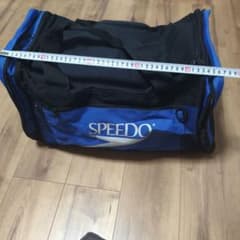 SPEEDO 青 ボストンバッグ 美品 - メルカリ