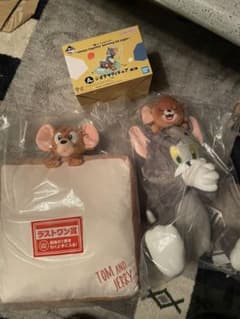 トムとジェリー一番くじ、ラストワン賞、A賞、B賞のサムネイル