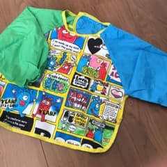 party party ベビーエプロン　美品のサムネイル