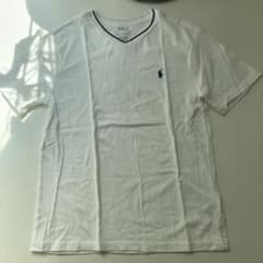 POLO RALPH LAUREN ホワイト Vネック Tシャツ 150センチのサムネイル