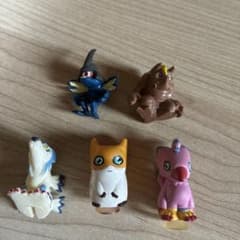 デジモン ミニフィギュア 5体セット - メルカリ
