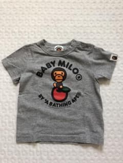 A BATHING APE KIDS Tシャツ 80 グレーのサムネイル