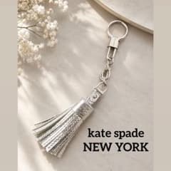 kate spade new york タッセル キーホルダー シルバーのサムネイル