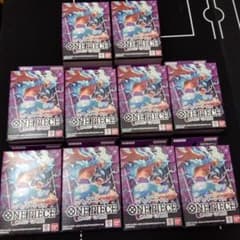 원피스 카드 보라색 블랙 루피 ST-26 스타트 데크 미개봉 10BOX 세트