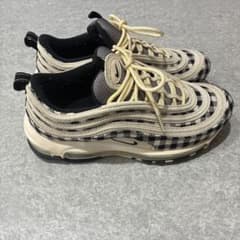 Nike Air Max 97 ベージュ/ブラックチェック - メルカリ