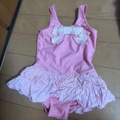 mezzo piano キッズ 女子水着 ワンピース ピンクのサムネイル