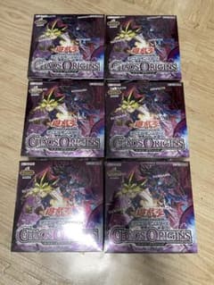 遊戯王 カオスオリジンズ 6BOX シュリンク付き - メルカリ