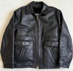 Schott ショット レザージャケット ブラック USA製 ボアライナー 40