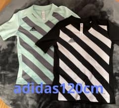 adidas サッカーシャツ 120cm 2枚セットのサムネイル