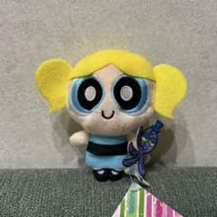 파워퍼프걸스 버블스 봉제인형 마스코트 프라이즈품