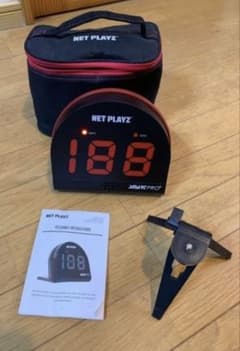スピードガン2台セット NET PLAYZ ZETT 動作確認済 特別割引セット 値下げ☆NET PLAYZ SMART PRO スピードガン、野球、球速メーター