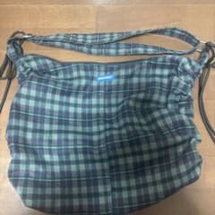 SEQUENZ チェック柄 ギャザーショルダーバッグのサムネイル