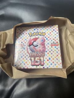 ポケモンカード 151 box シュリンク ポケモンセンターのサムネイル
