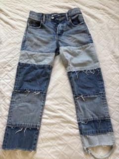 MOUSSY パッチワークデニムパンツのサムネイル