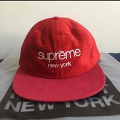 supreme classic logo 6 panel camp capのサムネイル
