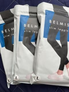 ベルミス レギンス3枚セット L-LLのサムネイル