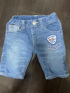 ハーフパンツ　デニム　ミキハウスのサムネイル