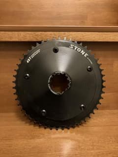 STONE 49T チェーンリング＋アダプター 断*中様 STONE 49T チェーンリング＋アダプター - メルカリ