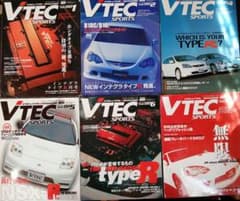 10冊セット　ホンダ　HONDA　VTEC SPORTS ブイテックスポーツのサムネイル