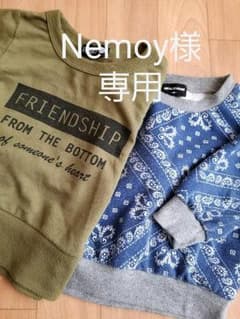 Nemoy様専用 80cmトレーナー3枚組のサムネイル