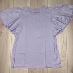 GLOBAL WORK フリル袖Tシャツ 150のサムネイル