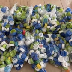 ペットボトルキャップ1000個のサムネイル