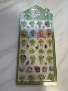 케로로 군조 Candy sticker 사탕 스티커