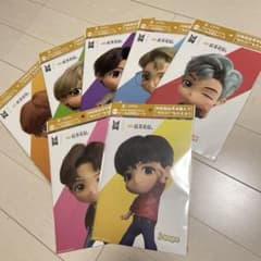 BTS ノート7枚セット 紅茶花伝コラボのサムネイル