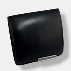 希少品 ワイルドスワンズ ラコニック 折り財布 ブラック レザー ブラック 希少品 ワイルドスワンズ ラコニック 折り財布 ブラック レザー