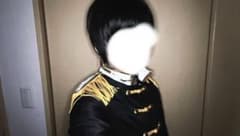 ヘタリア 日本 黒軍服 コスプレのサムネイル