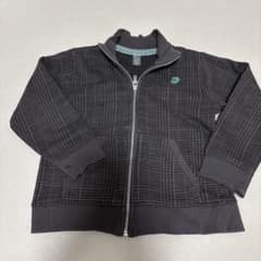 ZARA kidsジップアップジャケット 110cm グレー チェック柄のサムネイル