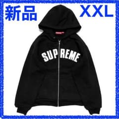 シュプリーム裏サーマルアーチロゴジップアップパーカーXXL se1339r
