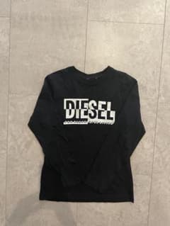 DIESEL 長袖カットソー ブラックのサムネイル