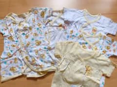 新生児 短肌着 コンビ肌着　プーさんのサムネイル