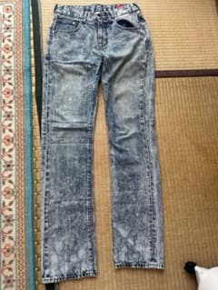 UJ JEANS ケミカルウォッシュ デニムパンツ 28インチのサムネイル