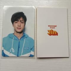 BTS Jin Message from LOVE YOUR SELF トレカのサムネイル